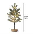 thumbnail image 3 of Los clientes traen sus propias 3 pilas AA tamaño de embalaje 50x13x13cm Luces de árbol de aguja de pino LED de 50 luces árbol iluminado para dormitorio decoración de escena de ANGGREK Otros, 3 of 8