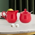 thumbnail image 6 of Ceramic Cream Pitcher Sugar Container Jug Practical Durable Material for Coffee Bar Restaurant Table, 6 of 7