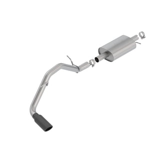 Borla 14597 Cat-Back Exhaust System - T-304 Stainless Steel, Performance Sound & Power Increase