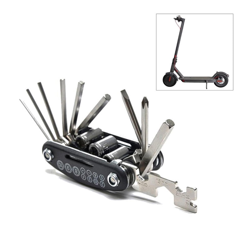 Bike Repair Tools Kit Perfect full Set Cycling Accessories With 16 In 1 Screwdr 