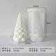 thumbnail image 1 of Molde de vela de silicona para árbol de Navidad, molde de decoración de yeso hecho a mano, Burbuja de árbol de Navidad, regalo de fiesta de Navidad, nuevo, 1 of 4