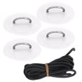 thumbnail image 1 of Juego de 4 parches de reparación de botes inflables con cordón elástico y hebillas para kayak marino, 1 of 8