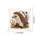 thumbnail image 3 of Funda de almohada con efecto 3D | Bonita funda de almohada bordada, 100 % algodón, suave y cómoda, ideal para decorar el hogar, dormitorio, sala de estar, decoración con, 3 of 8