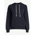 thumbnail image 5 of Free Assembly Women's Pullover Raglan Hoodie, 5 of 6