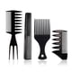thumbnail image 1 of Peines Herramientas de modelado multifuncionales resistentes al desgaste Aspecto exquisito Fácil instalación Larga vida útil Hair Pick negro 1 Set Inevent CE012139-01, 1 of 6