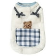 thumbnail image 1 of TIELUTT Cute Cat Apparel with Bow and Plaid Pocket Pet Clothes for Small Dogs Male Pet Clothes Rack Pet Clothes Hangers for Small Dogs Pet Clothes for Large Dogs Male Pet Clothes for Small Dogs Girls, 1 of 5