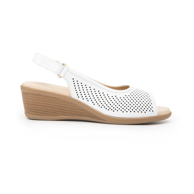 Sandalia Flexi para Mujer Estilo 123704 Blanco
