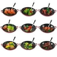 thumbnail image 5 of sunsanly Stir-fry Model Anti-fade Fall-resistant Anti-scratch High Simulation Clear Texture Pot Food Kitchen Cooking Toy Doll House Decoration, 5 of 8