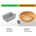 thumbnail image 3 of YAOMOBB Fryer Silicone Bakeware Multifunctional Rectangular Baking Silicone Plate Non food Grade Fryer Liner for Kitchen Gadgets, 3 of 7