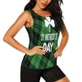 thumbnail image 2 of Picia St Patrick's day Pattern Women's Workout Tank Top,Breathable Activewear,Slim Fit Athletic Top,Versatile Workout Moisture-wicking top-XX-Large, 2 of 7