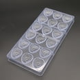 thumbnail image 4 of Molde de chocolate Molde de plástico transparente para decoración de postres para hornear dulces de galletas de magdalenas, 7 Methold HA003626-07, 4 of 7