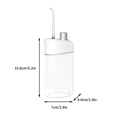 thumbnail image 4 of Xihbxyly Irrigador Bucal Portátil, Kit de Limpieza Dental Recargable, Cuatro Boquillas, Depósito de Agua de 200 Ml, Temporizador de 2 Minutos, Resistencia Al Agua Ipx7, Cuidado Dental Familiar, Ideal, 4 of 6