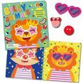 thumbnail image 2 of Buddy & Barney: Reusable Silicone Sticker Book - Silly Animals - Interactive Activity, Mix & Match Faces & Accessories, Waterproof-Spiralbound, Kid 3+, 2 of 7