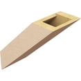 thumbnail image 5 of Ekena Millwork 5"W x 10"D x 10"H Traditional Rough Cedar Woodgrain TimberThane Knee Brace, Primed, 5 of 6