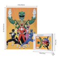 thumbnail image 5 of Power Rangers Jigsaw Puzzle 500 Pieces Wooden Puzzle Home Decor Birthday Party Gift, 5 of 9