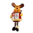 thumbnail image 2 of XWSHYW Decoraciones Navideñas Adornos Navideños Adornos de Muñeco de Nieve de Punto Postura Sentada Muñeco de Papá Noel de Piernas Largas Decoración de Muñeca de Fiesta de Ventana, 2 of 2