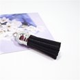 thumbnail image 3 of 28 Pieces Keychain Charms Creative Delicate Keyring Pendant Tassels Simple Handbag Decor Tassel Craft Decoration DIY Accessory Black, 3 of 9