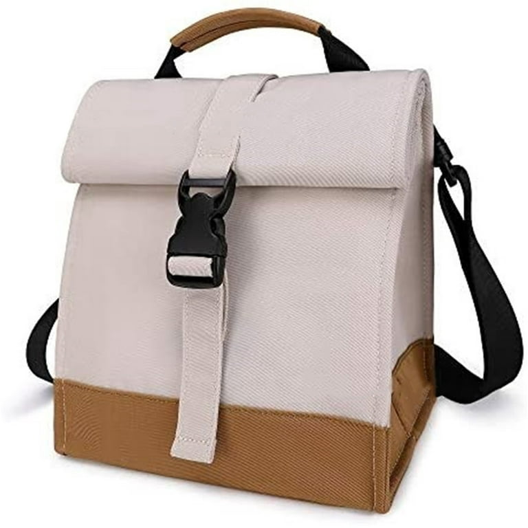 White insulated sales picnic bag