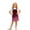 F121 Red1, variant on Curuila Toddler Girls Suspender Dress With Pocket Gradient Square Neck Sleeveless Summer Soft Comfortable Dresses Red1 Size 4-5 Years