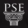 thumbnail image 3 of CafePress - Pi Sigma Epsilon White Logo T Shirt - Men's Classic Graphic Cotton T-Shirt, 3 of 4