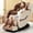 Gold, variant on TEKAMON 4D Massage Chair Full Body Massage Zero Gravity Recliner with 5 Massage Techniques, Heating, Bluetooth Speaker, Airbags, Foot Roller, Touch Screen (Gold)
