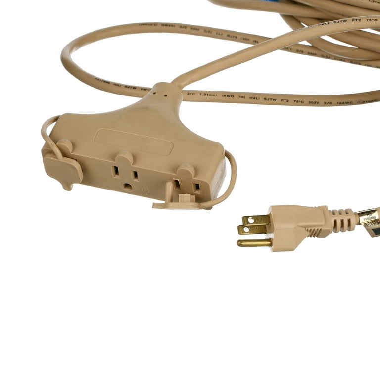 kty様　C.E cavempt CORD TRUCKER Coleman Cable 02357 16/3 40' Beige Tri-Source Outdoor Landscape