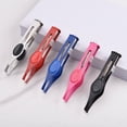 thumbnail image 2 of EXLEAF 2026 New 3Pcs Tweezers for Women Makeup Glow Tweezers Pinzas Para Cejas Stainless Steel Tweezers Eyebrow Tweezers Blue Style 5, 2 of 6