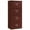 Mahogany, variant on Pemberly Row Mahogany 4 Shelf 8 Door Multi-Purpose Bookcase