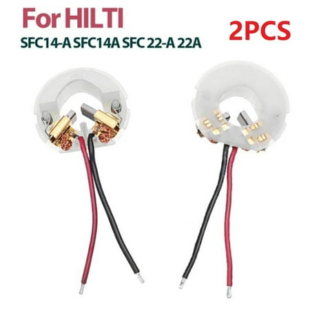 

BAMILL 2PCS Carbon Brush Holder Carbon Brushes Replacement For HILTI SFC14-A Power Tool