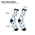thumbnail image 2 of Honeii Penguin Winter Fun Print Children's Colorful Socks,Unisex Kids and Toddlers' Cushioned Sock,Kids Athletic Crew Socks,for Everyday Wear and Sports, 2 of 5