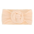 thumbnail image 4 of MIASHUI 3 Pack Stretchy Soft Knot Baby Girl Headbands with Hair Bows Head Wrap, 4 of 5