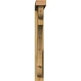 thumbnail image 2 of Ekena Millwork 4"W x 34"D x 34"H Olympic Block Rough Sawn Bracket w/ Offset Brace, Western Red Cedar, 2 of 25