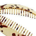 thumbnail image 4 of Pinza para el pelo Yuyangstore resina Flores marrón claro, 4 of 8