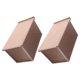 thumbnail image 5 of Nestingho 2Ud Para Pan De Acero Carbono Con Antiadherente Para Oro Rosa, 5 of 8
