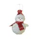thumbnail image 1 of Colgante de muñeco de nieve con forma de árbol de Navidad, de peluche, artesanal, bonito adorno colgante Estilo B, 1 of 9