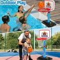 thumbnail image 4 of Toddler Basketball Hoop for Kids 1-3, Mini Adjustable Basketball Hoops Indoor with Balls Outdoor Pool Basketball Goal Sports Play Toys for 1 2 3 year old Baby Boys Girls First Birthday Gifts, 4 of 7
