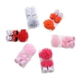 thumbnail image 3 of Baby Stuff Newborn Solid Color Lace Baby Socks Bow Princess Cute Baby Bowknot Socks+ Hair Band set Photo Props Baby Shower, 3 of 4