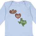 thumbnail image 4 of Inktastic I Love Texas Boys or Girls Long Sleeve Baby Bodysuit, 4 of 5