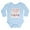 Sky Blue, variant on CafePress - My Papa Body Suit - Long Sleeve Cotton Baby Bodysuit