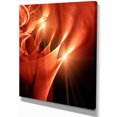 thumbnail image 2 of Abstract Warm Brown Fractal Design - Contemporary Abstract Wall Art, 2 of 3