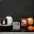 thumbnail image 4 of Way To Celebrate Black Quit Ringing My Doorbell Box Sign, 5 Inch, 4 of 5