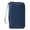 Blue, variant on LKXGBMY Travel Wallet, Leather Passport Holder, Blocking Passport Holder Zipper Wallet Waterproof PU Leather Travel Cover Navy