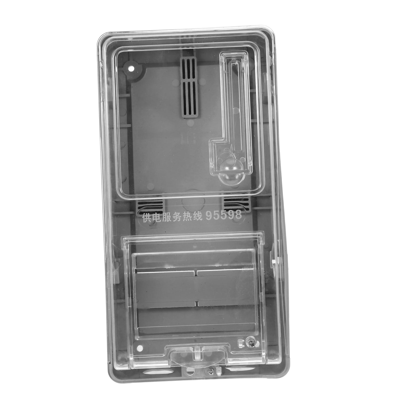 WHAMVOX Electric Meter Box Energy Meter Box Transparent Distribution Box Outdoor Electrical Box Electrical Power Distribution Box For Household And Commercial Power Distribution