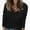 Black, variant on Idoravan Lightweight Sweaters for Women 2024 Spring Women's Solid Color Casual Slim Fitting Knitwear Pullover V-Neck Long Sleeve Sweater Tops Blouse Black S