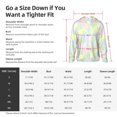 thumbnail image 6 of Picia Color Rabbit Women's Men's UPF 50+ Sun Protection Hoodie Shirt Long Sleeve SPF Fishing Outdoor UV Hiking Lightweight Shirts-XX-Large, 6 of 9