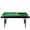 Green|76 in, variant on Aukfa 6 ft Pool Table, 2 in 1 Billiard Table with Ping Pong Table - Includes Billiard Balls, Cues, Paddles, Brush & More, Green