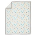 thumbnail image 3 of Parent's Choice Deluxe Plush Reversible Blanket Unisex Stars, 3 of 7