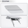 thumbnail image 6 of Unique Bargains Front Right Side Bumper Headlight Washer Nozzle Cover Cap for BMW 320i 2.0L L4 2013-2018 Bumper Trim Nozzle Cover No.51118067970 Silver Tone 1 Pcs, 6 of 7