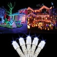 thumbnail image 3 of Morttic 33ft 100 LED White Christmas Lights, 8 Modes Plug-in Clear Wire Indoor String Lights, Twinkle Fairy Christmas Lights Outdoor for Christmas Wedding Party Tree Garden Decorations, 3 of 5