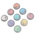 thumbnail image 2 of Polvo metálico para decoración de uñas, 9 colores vibrantes, aplicador de doble cabezal para un efecto espejo único, 2 of 8